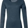 VAUDE Essential Langærmet T-shirt Damer, Blå 2 VAUDE Essential Langærmet T-shirt Damer, Blå -Campingtøj Butik vaude essential ls t shirt women dark sea 7