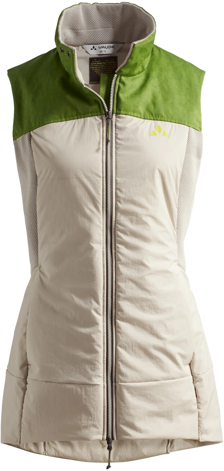 VAUDE Green Core Isolationsvest Damer, Beige/grøn 3 VAUDE Green Core Isolationsvest Damer, Beige/grøn