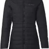 VAUDE Moena Parka Med Isolering Damer, Sort -Campingtøj Butik vaude moena insulation parka women black 7