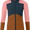 VAUDE Monviso Fleecejakke Med H&aelig;tte Og Gitter Damer, Turkis -Campingtøj Butik vaude monviso hooded grid fleece jacket women dark sea 7