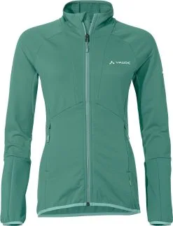 VAUDE Monviso II Fleece FZ-jakke Damer, Bl&aring;