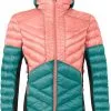 VAUDE Sesvenna Pro II Jakke Damer, Gr&oslash;n/orange -Campingtøj Butik vaude sesvenna pro ii jacket women peach 7 1