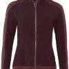 VAUDE Skomer Uld Fleecejakke Damer, Rød 2 VAUDE Skomer Uld Fleecejakke Damer, Rød -Campingtøj Butik vaude skomer wool fleece jacket women dark cherry 7