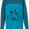 VAUDE Solaro II Lang&aelig;rmet T-shirt B&oslash;rn, Gr&oslash;n -Campingtøj Butik vaude solaro ii ls t shirt kids arctic blue 4