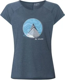VAUDE Tekoa II SS T-Shirt Women, Bl&aring;