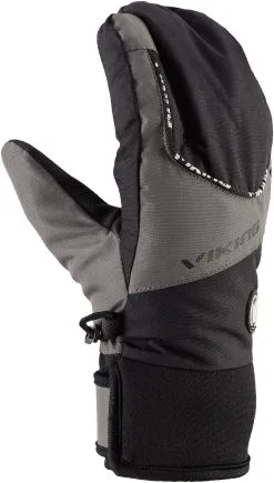 Viking Europe Fin Lobster Handsker B&oslash;rn, Sort/r&oslash;d