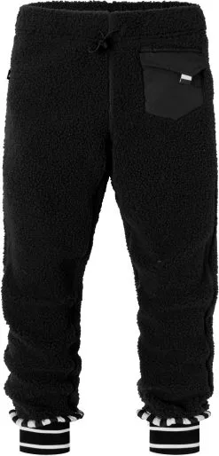 WeeDo Pando Fleecebukser B&oslash;rn, Sort