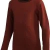 Woolpower 200 Bluse Børn, Rød 1 Woolpower 200 Bluse Børn, Rød -Campingtøj Butik woolpower 200 ls crew neck kids autumn red 1 1