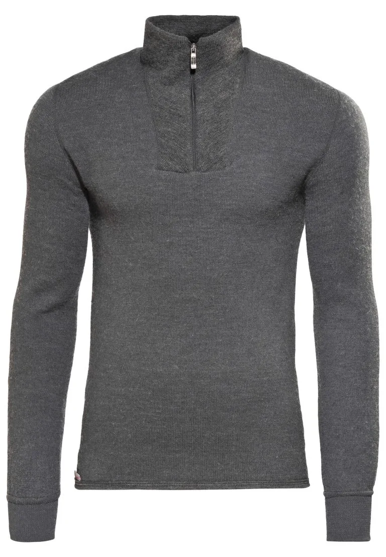 Woolpower 200 Zip Turtleneck Med Lynlås, Sort 3 Woolpower 200 Zip Turtleneck Med Lynlås, Sort