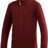 Woolpower 400 Jacket Kids, Rød 2 Woolpower 400 Jacket Kids, Rød -Campingtøj Butik woolpower 400 jacket kids autumn red 1