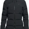 Y By Nordisk Aukea Bonded Dunfrakke Damer, Oliven -Campingtøj Butik yeti aukea bonded down coat women black 7