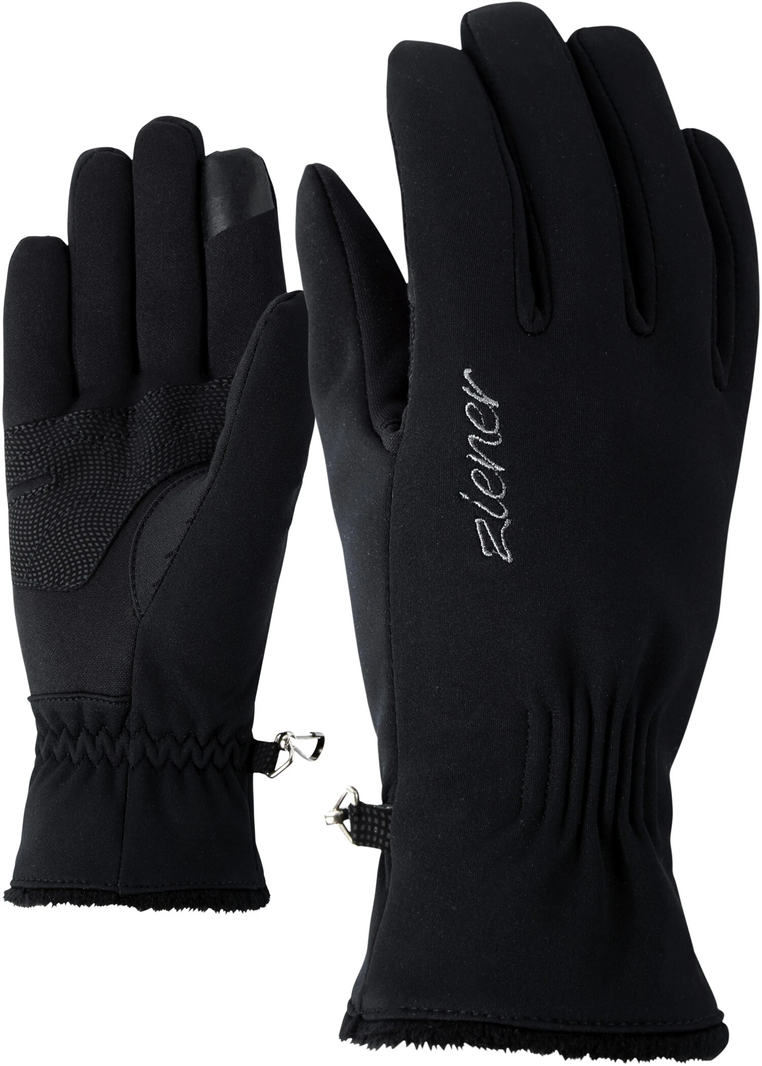 Ziener Ibrana Touch Multisport Handsker Damer, Sort 3 Ziener Ibrana Touch Multisport Handsker Damer, Sort