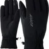 Ziener Ibrana Touch Multisport Handsker Damer, Gr&aring; -Campingtøj Butik ziener ibrana touch multisport gloves women black 1