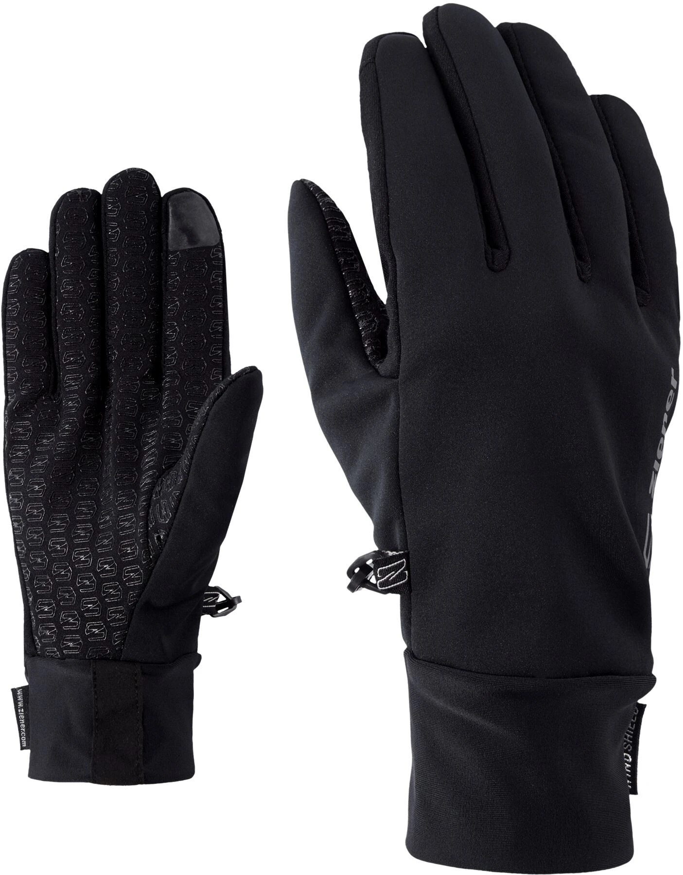 Ziener Ividuro Touch Multisport Handsker, Sort 3 Ziener Ividuro Touch Multisport Handsker, Sort