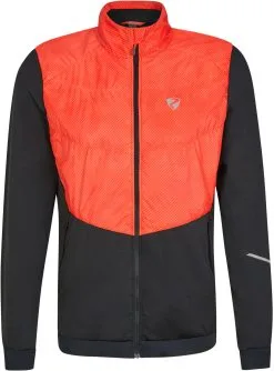 Ziener Nesko Aktiv Jakke Herrer, R&oslash;d/sort