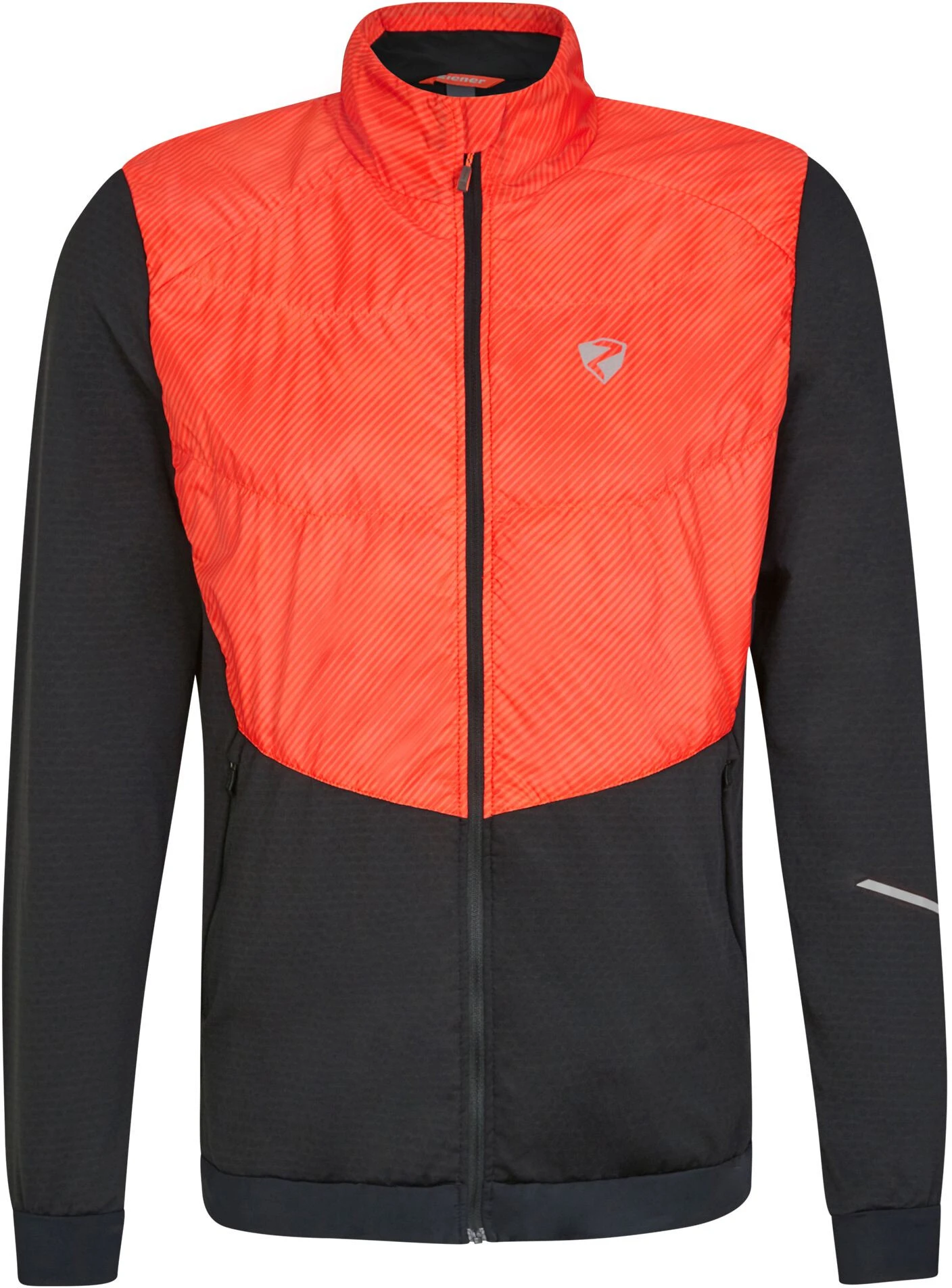 Ziener Nesko Aktiv Jakke Herrer, Rød/sort 3 Ziener Nesko Aktiv Jakke Herrer, Rød/sort