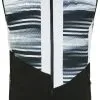 Ziener Niya Aktiv Vest Damer, Hvid/bl&aring; -Campingtøj Butik ziener niya active vest women black stripe 2
