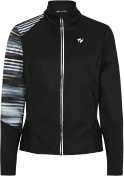 Ziener Nuretta Active Jakke Damer, Sort/hvid