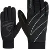 Ziener Unica Langrendshandsker Damer, Sort -Campingtøj Butik ziener unica cross country gloves women black 1